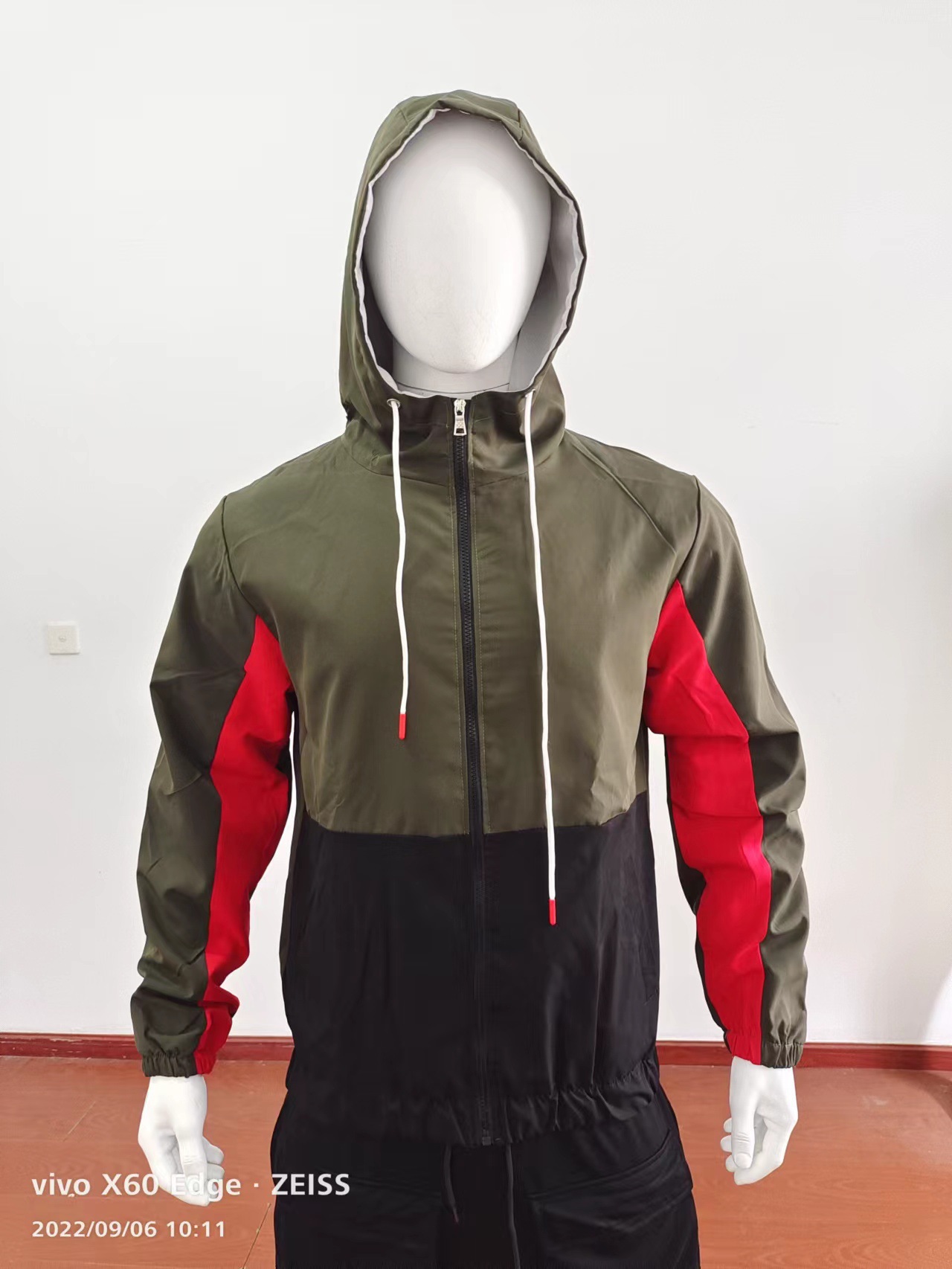 Men's loose hooded zippered shirt, double layered long sleeved autumn/winter casual jacket, men's jacket_voghion.com