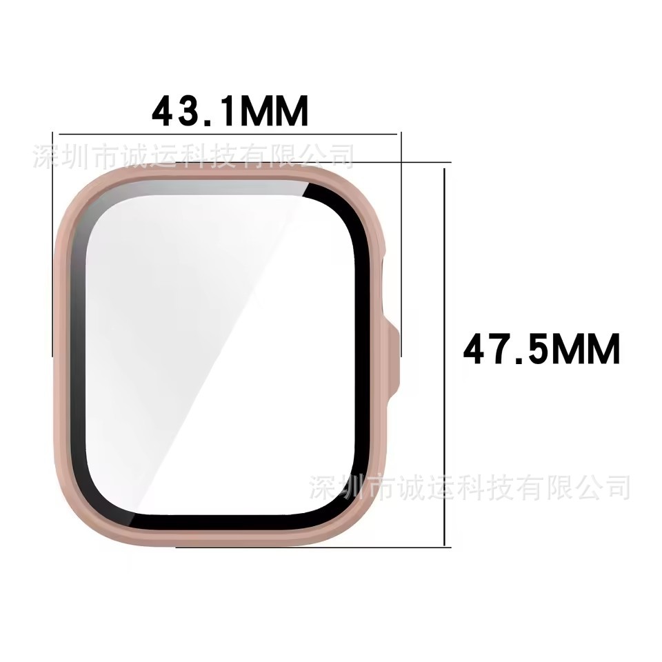 Suitable for Huawei Fit4 protective case, tempered full cover film integrated case, Huawei watch Fit4 pro watch case undefined