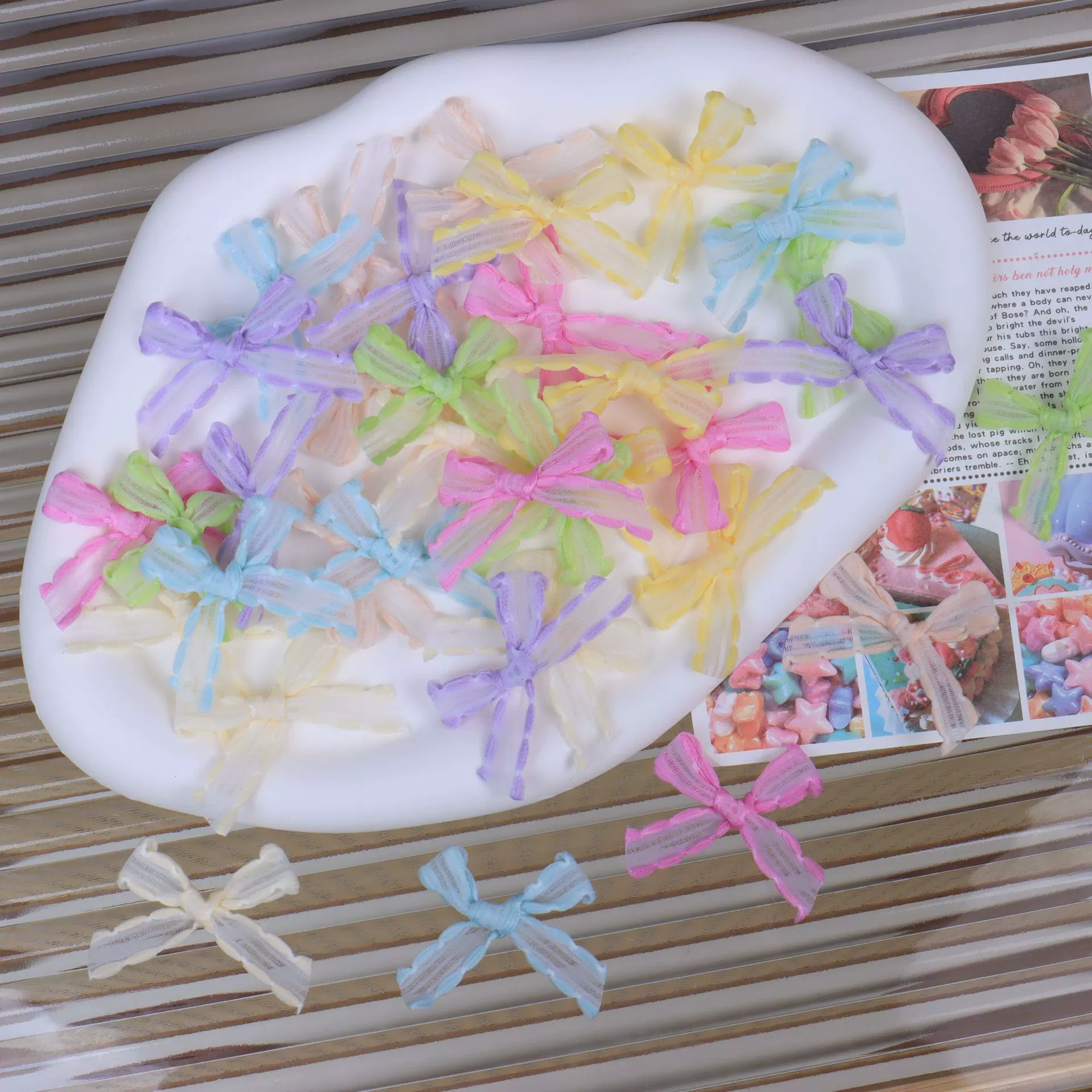 DIY кружевные аксессуары модные банты аксессуары для домашних животных одежда аксессуары банты носки декоративные банты