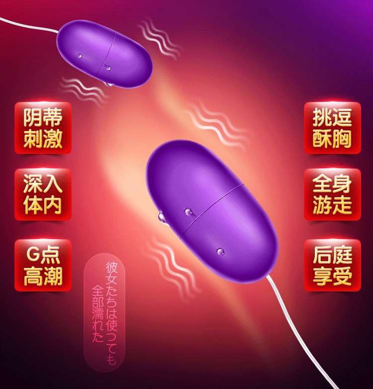 USB Rechargeable Bullet Vibrator for Women, Purple ABS, Single-Frequency Dual-Motor — detail image 14