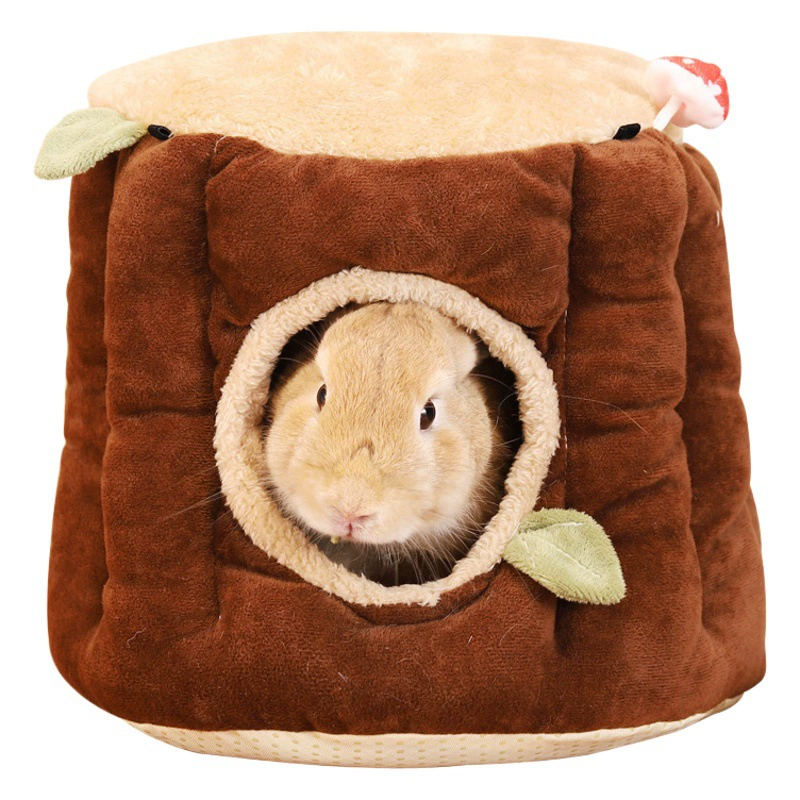 NC карликовый Кролик хлопок гнездо попугай гнездо белка пень теплое гнездо кролик гнездо теплый Рог хлопковое гнездо карликовое кроличье гнездо