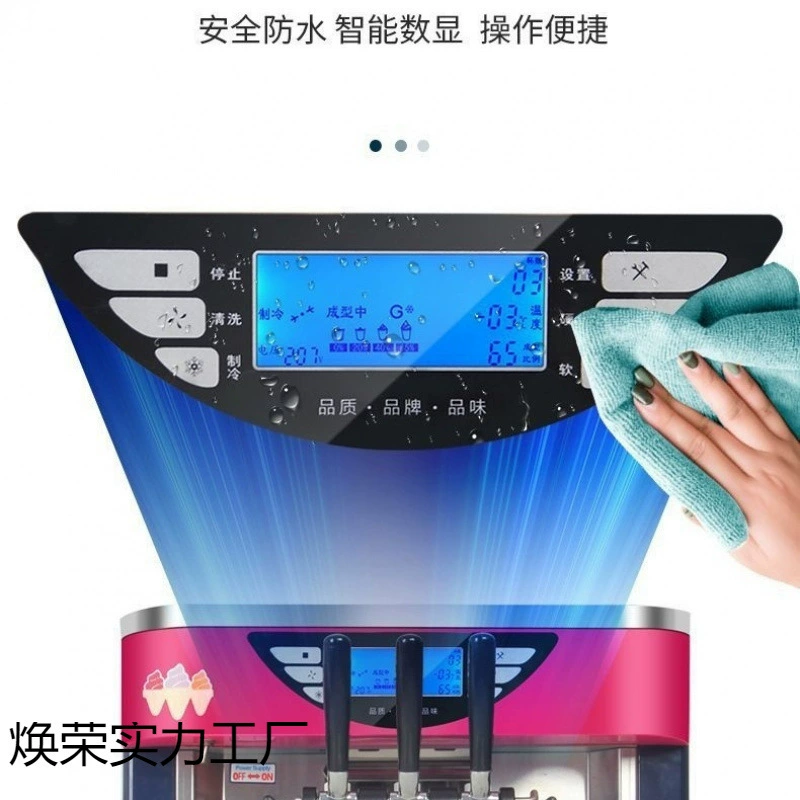 Máquina automática de helados para uso comercial, totalmente automática