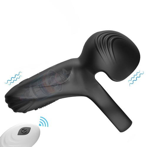 Top-Q Trade Hot-Selling Remote-Controlled Perona Egg Sperm-Enhancing Ring for Men – Wholesale Silicone Resonance Electric Massager