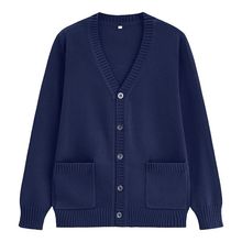 护士毛衣新款针织开衫护士服不加绒外套医护藏蓝加厚冬季保暖