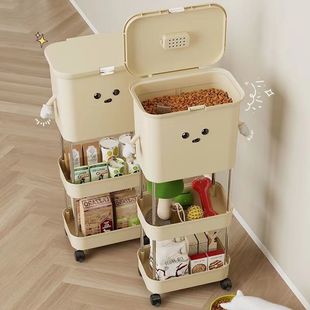 Cat Food Storage Bucket, Dog Food Sealed Can, Moisture-Proof Food Storage, Cat Pet Food, Household Vacuum Snack Supplies, Lizhi