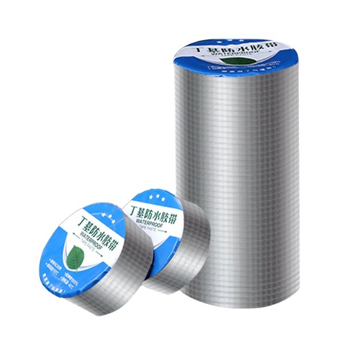Aluminum foil butyl adhesive tape, self-adhesive sealant tape, color steel roof water sealing material