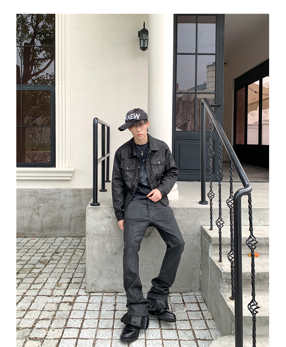 MADEEXTREME Waxed Moleskin Loose Jacket