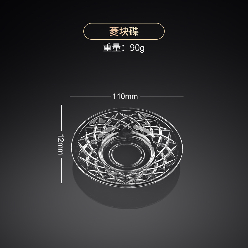 Creativa taza de café turco, plato, taza de té caliente, taza de calabaza de vidrio de estilo europeo, taza de té negro pequeño, taza pública