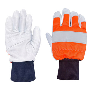 Cross-Border Hot-Selling Logging Wood Anti-Chainsaw Chain Saw Protection Automatic Stop Protection Super Anti-Cut Gloves Anti-Chainsaw