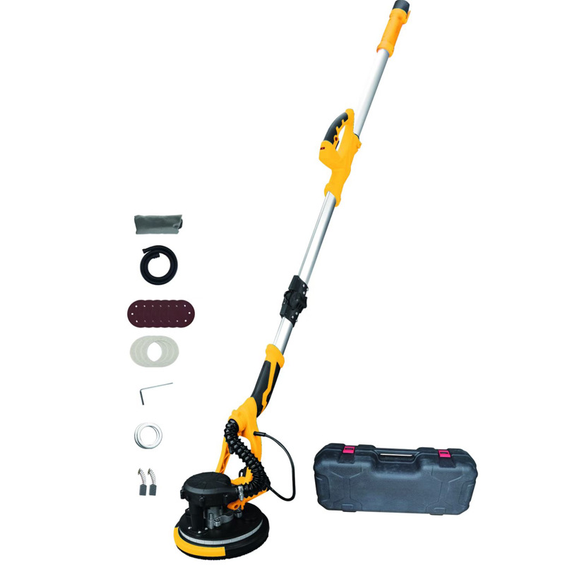 跨境墙面打磨机原厂圆配件砂光机无尘抛光机腻子粉砂皮机磨墙机神