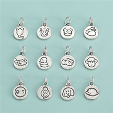 ʮ����Ф����S925���y̩�y���DIY�ֹ����龎�K����朒������