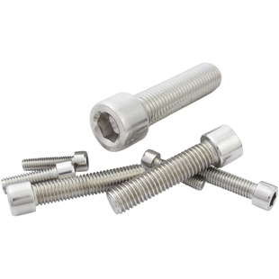 201 Stainless Steel Half-Thread Hexagon Socket Screws Smooth Cylindrical Head Bolts Full-Thread Cup Head Screws M3/M4/M5/M8