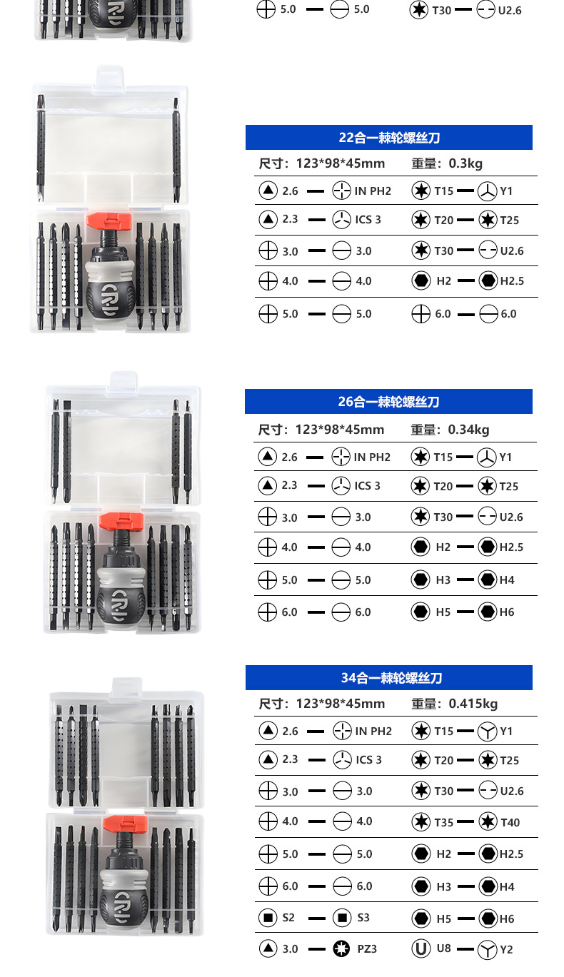 萝卜头螺丝刀套装
