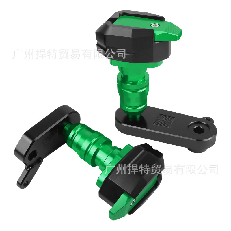 適用川崎ZX-6R 2009-2012年改造車体転倒防止ボール/棒バンパー保護ボール部品|undefined