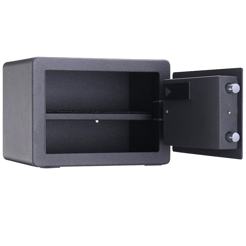[Оптовый] Deli 33515 Малый электронный сейф для паролей H250 (Черный/Бежевый)