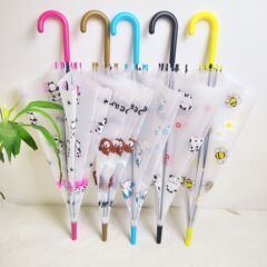 かわいい小清新さん晴雨傘学生傘子供漫画傘半自動長柄傘傘メーカー卸売り
