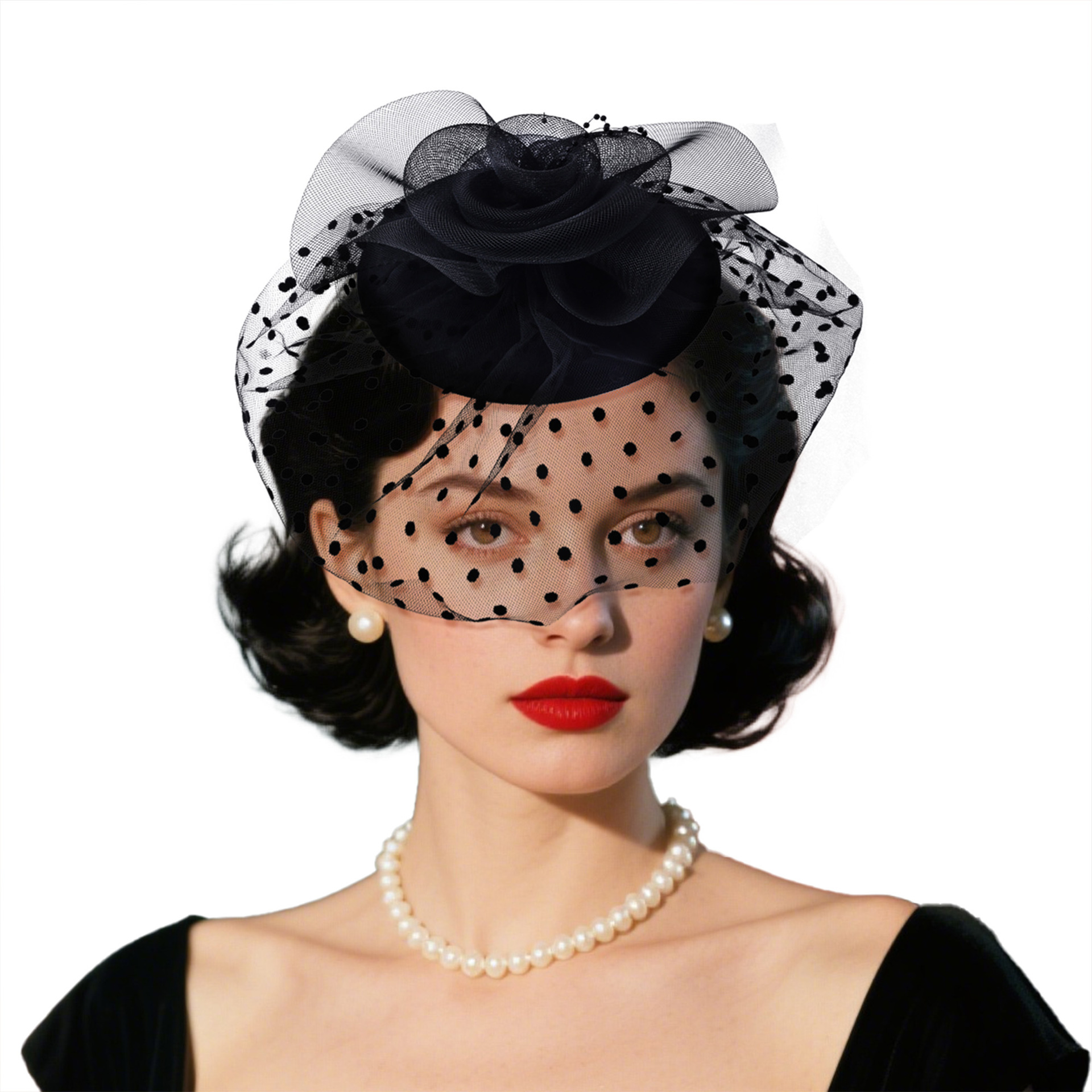 Retro lace hairgrip for bride