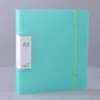 Color transparent A5-2 holes green