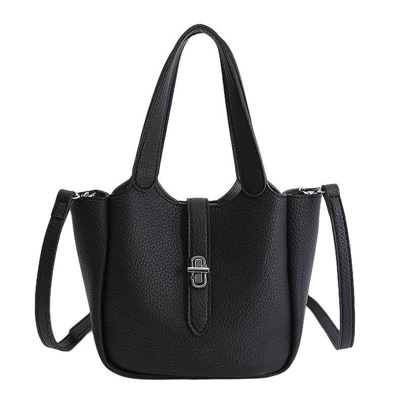 Bolso para mujeres 2026 venta caliente nuevo nicho coreano bolso de cubo portátil de textura alta moda lujosa bolsa de mochila