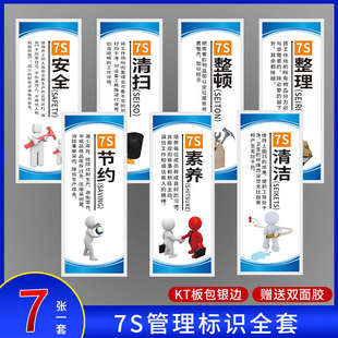# 5S 6s 7s 8s 9s 10s Factory Production Management Signs Workshop Site Corporate Culture
