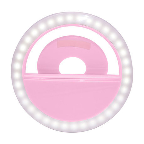 Mini LED Flash Light Beauty Female Anchor Artifact Selfie Light Lens Gift Mobile Phone Holder Fill Light