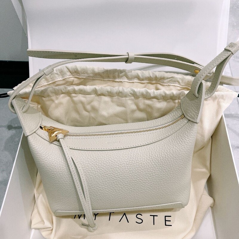 Mytaste Kite Bag 2025 New Niche Design Underarm Baguette Bag High-End Genuine Leather Shoulder Crossbody Bag