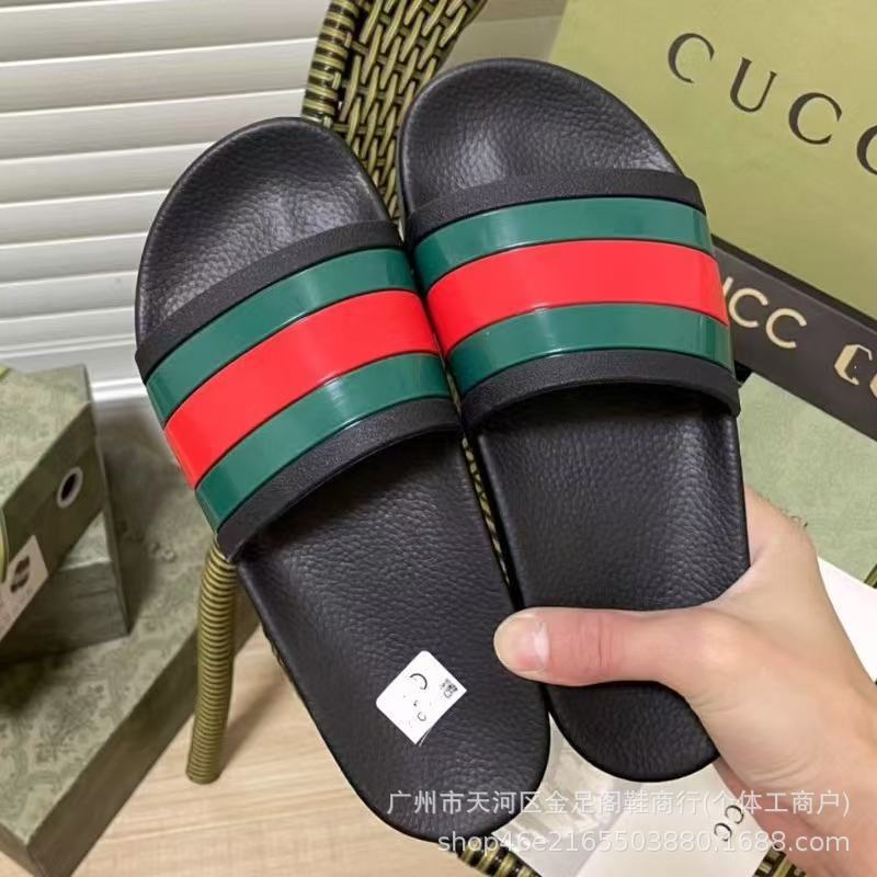 G brand European export slippers, unisex flat-soled couple's comfortable versatile slide sandals for beach and home use G brand European export slippers, unisex flat-soled couple's comfortable versatile slide sandals for beach and home use