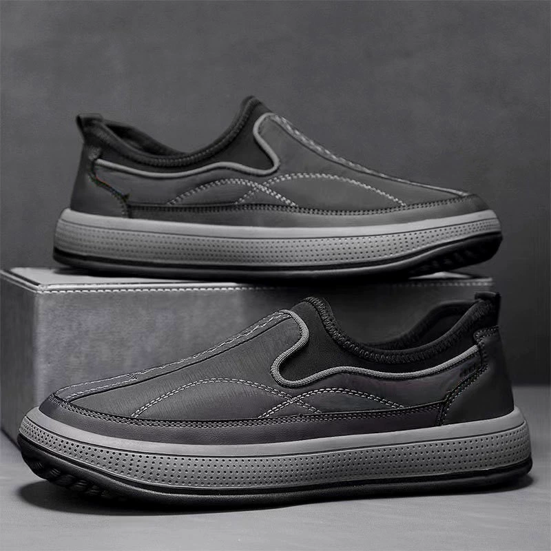 Старая пекинская обувь из ткани мужская летняя дышащая повседневная обувь среднего и пожилого возраста обувь на мягкой подошве