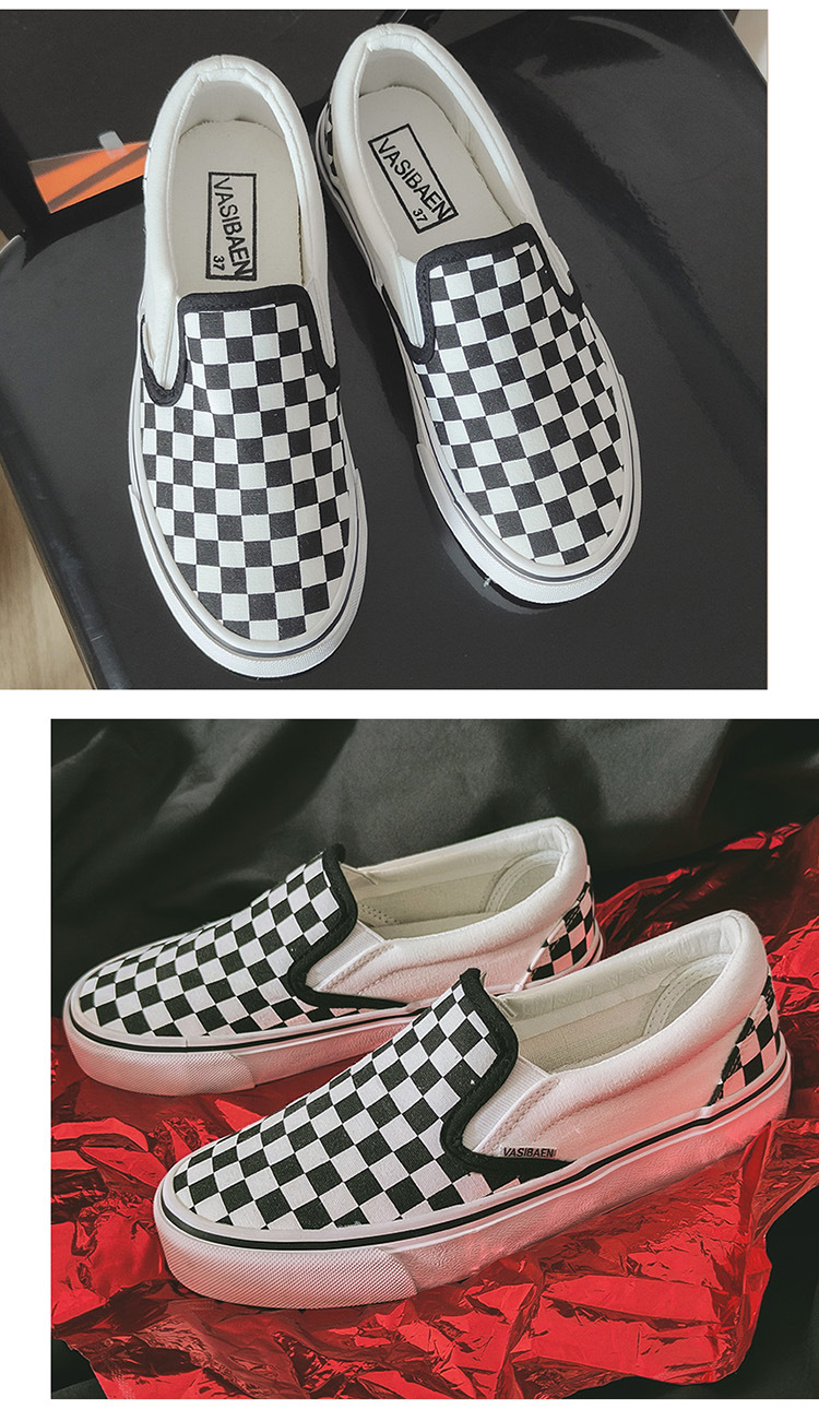 VASIBAEN Jiaben 2023 Nouvelle version coréenne des chaussures en toile à enfiler Uzzang Baskets décontractées pour femmes_voghion.com