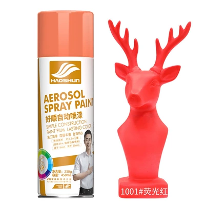 anti-rust paint home furniture — Avtomobil boyası - fluorescent-red450ml230g