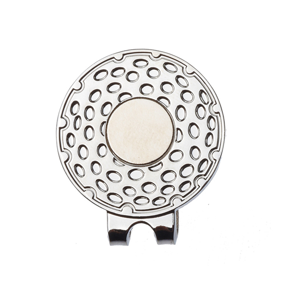 Clip para sombrero de golf Etiqueta de posición de la bola de hardware Golf mark Clip para tapa magnética Metal Mark