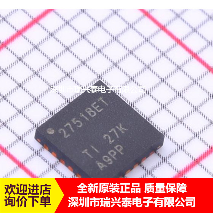 Ts3A27518Etrtwrq1 Screen Printing 27518Et Multiplexer Chip Qfn24 New Original Ts3A27518Etrtwrq1 Screen Printing 27518Et Multiplexer Chip Qfn24 New Original