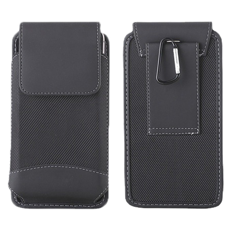 腰包挂腰通用皮套穿皮带腰挂式牛津布尼龙保护插卡手机通用包边套