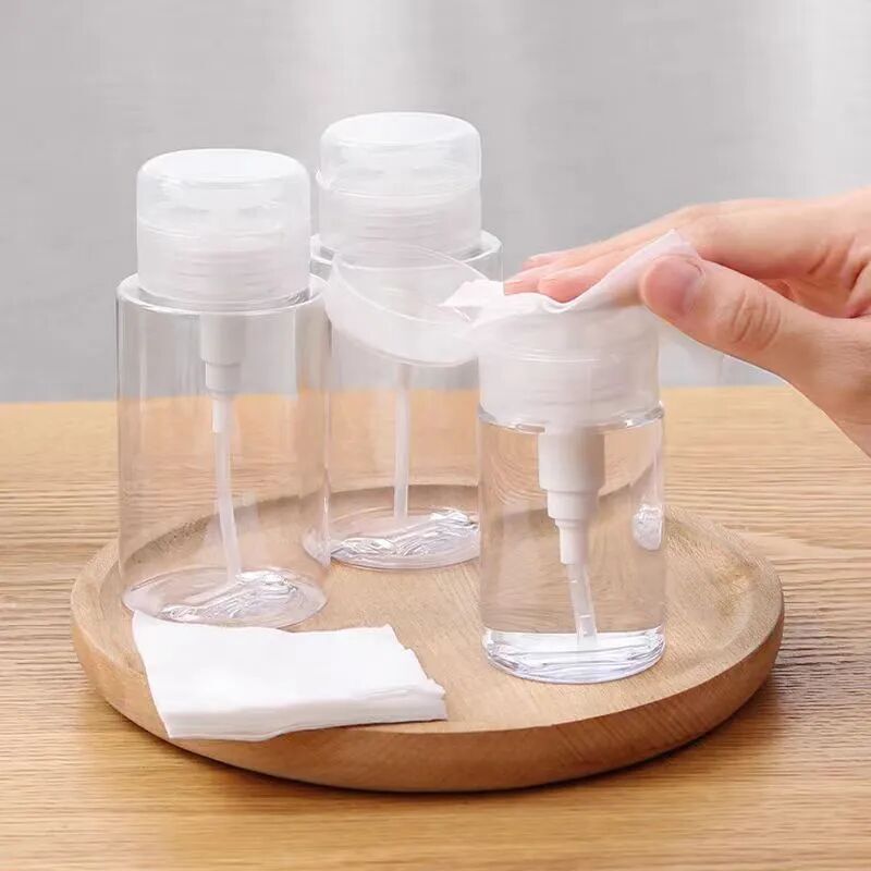 现货200ml卸妆水瓶化妆品包材爽肤水PET分装瓶压取式洗甲水塑料瓶|undefined
