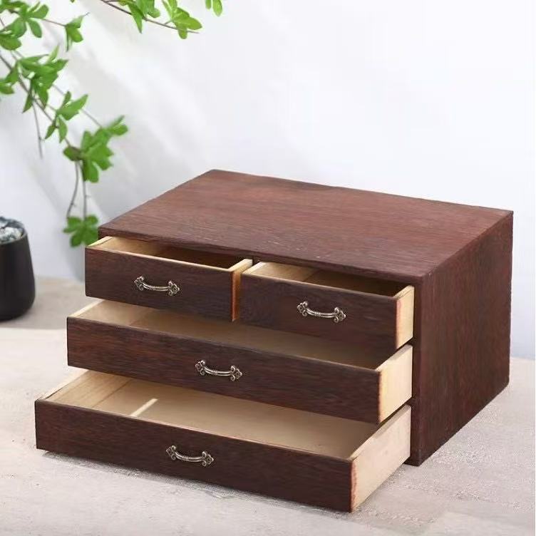 Wooden storage box