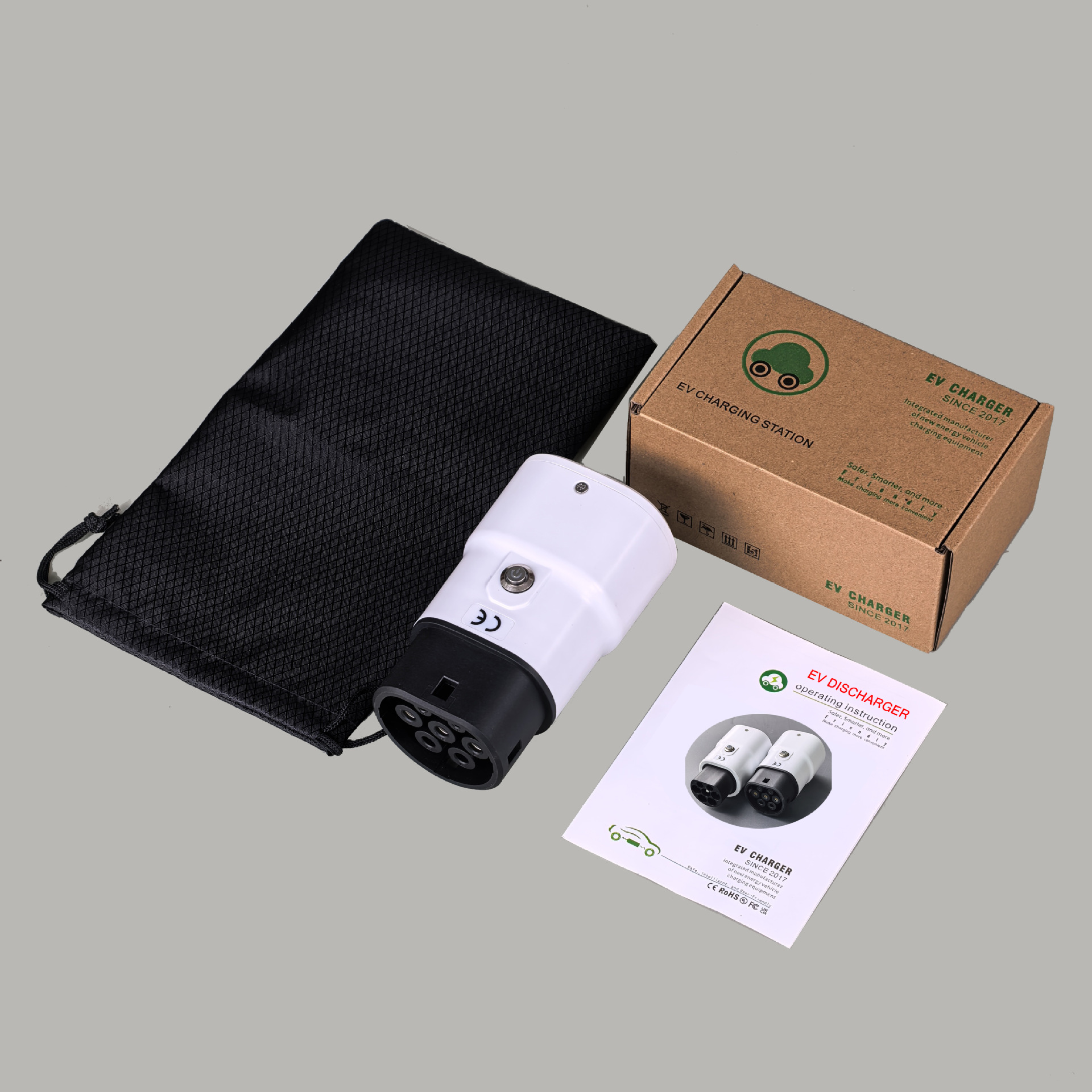 Carefully Selected V2L Brazil External Charging Byd Power Take-Off Ccs2 Vehicle-Use Type2 European Standard Discharge Gun Discharger