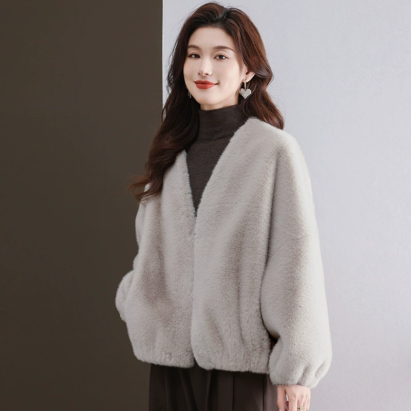 Демисезонная куртка, бархатная кардиган, увеличенная толщина, oversize