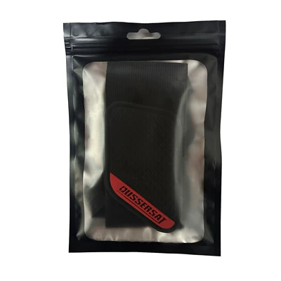 Motorcycle Safety Supplies Shift Cover, Riding Gear Shift Lever - fish-scale-motorcycle-foot-covers-dussersat-black-background-with-red-label
