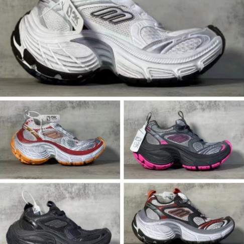 Paris 12Th Generation Thick-Soled Height-Increasing Dad Shoes for Men and Women, Tire-Style Casual Trendy Monogram Fashion Sports Running Shoes