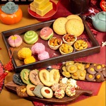 屏荣年货蝴蝶酥空气夹心曲奇茶酥星球酥蛋黄酥绿豆糕糕点茶点甜品