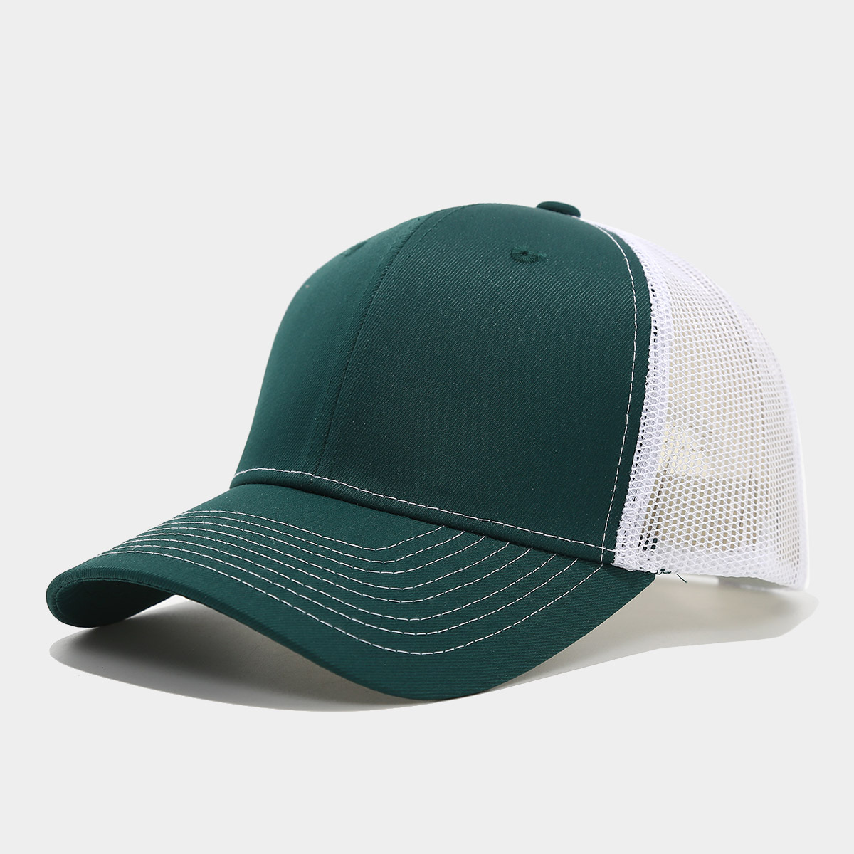 Richardson 112 sombrero de camión sombrero de red de comercio exterior sombrero de lengua de brillo transparente sombrero de béisbol