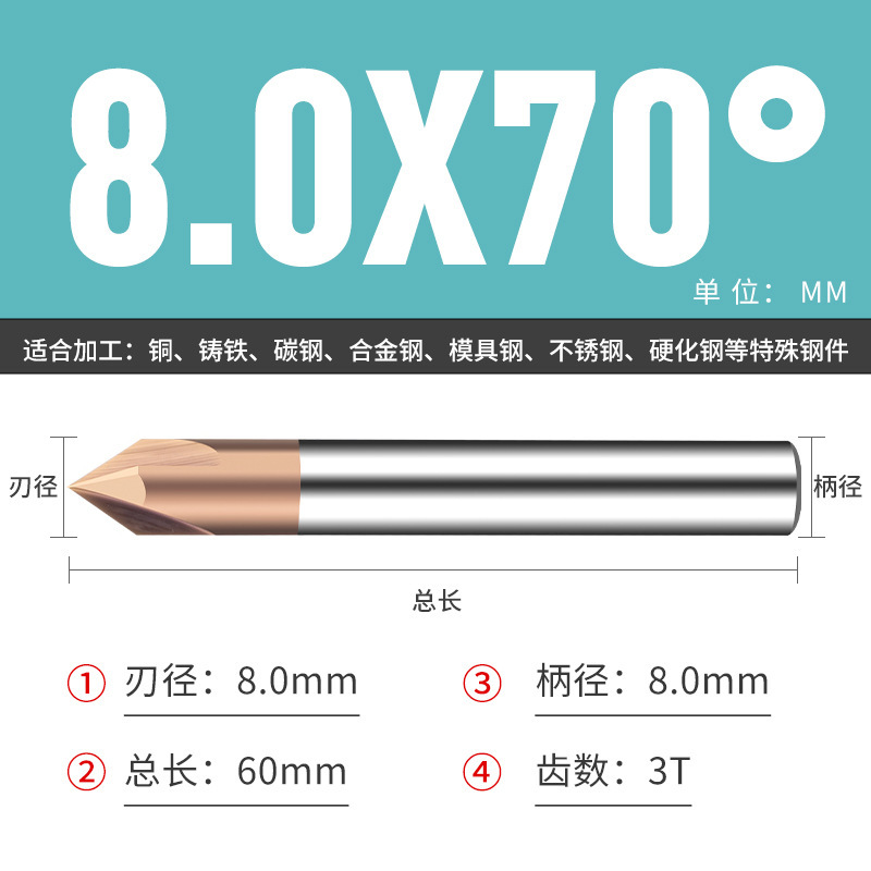 钨钢倒角刀45 50 70 80 100 110 130 140 150度合金涂层倒角刀|undefined