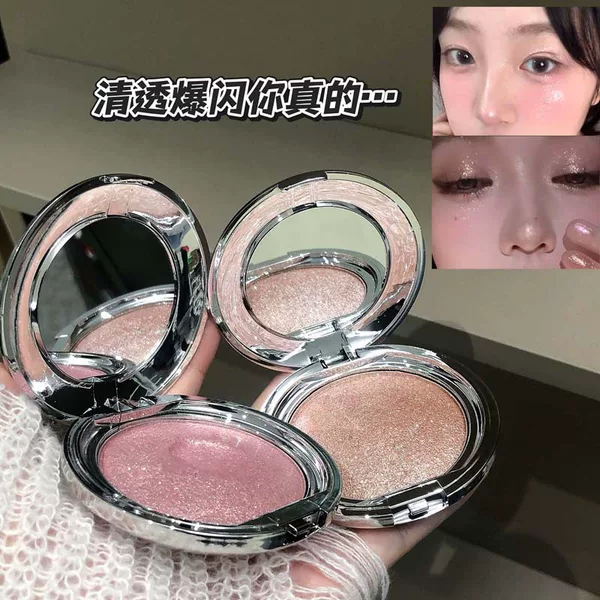 kakashow Monochrome High Glow Paste Broken Diamond Clear Flash Pearlescent Fine Flash Stereo Brightening Mashed Potato Monochrome High Glow