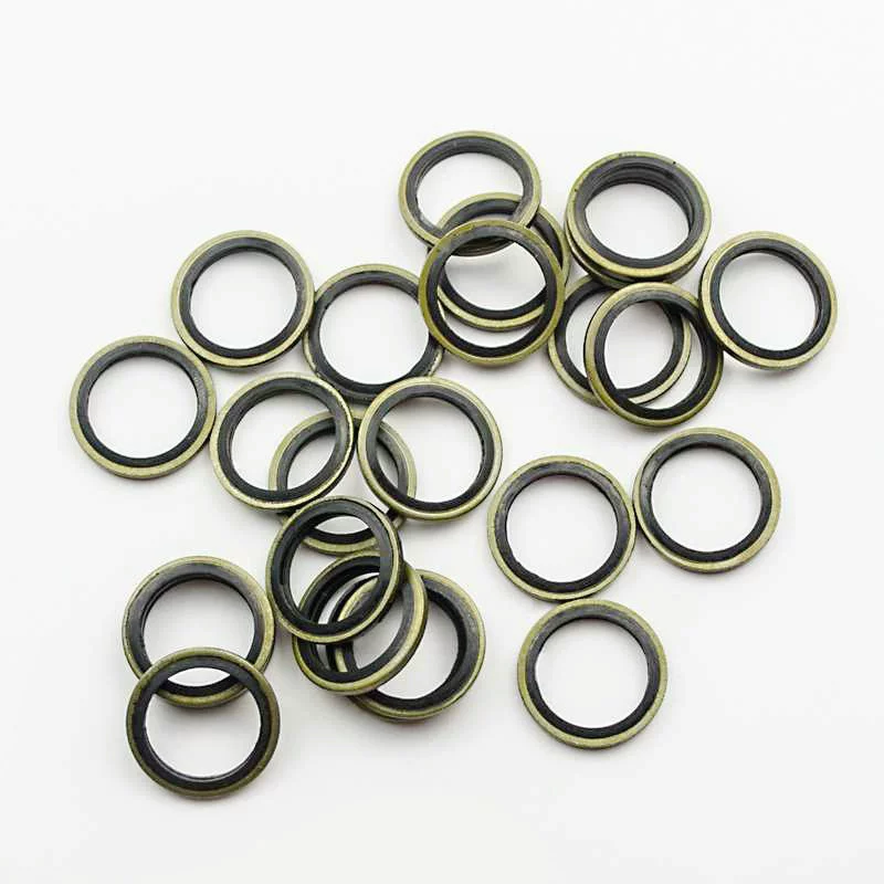 Морская гидравлическая комбинированная прокладка руля, ремонтный комплект уплотнений, металлическое резиновое уплотнение, 162 шт.