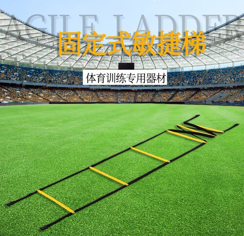 Agility ladder fixed jumping hurdle ladder children energy ladder soft ladder rope ladder agility ladder speed pace training ladder