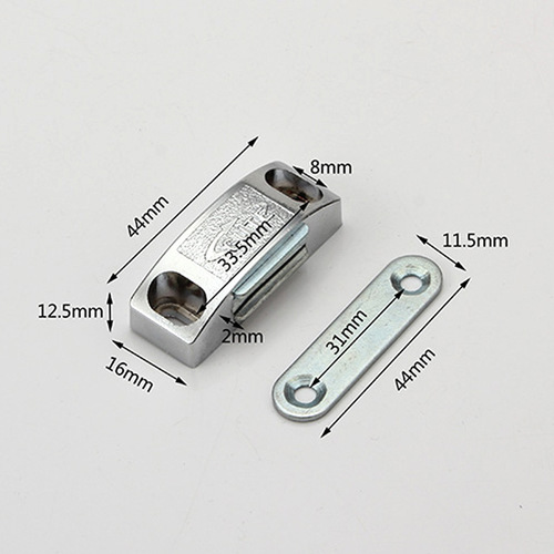 固特601橱柜门吸柜吸碰珠柜门磁铁家具衣柜隐形卡扣反弹器闭合器