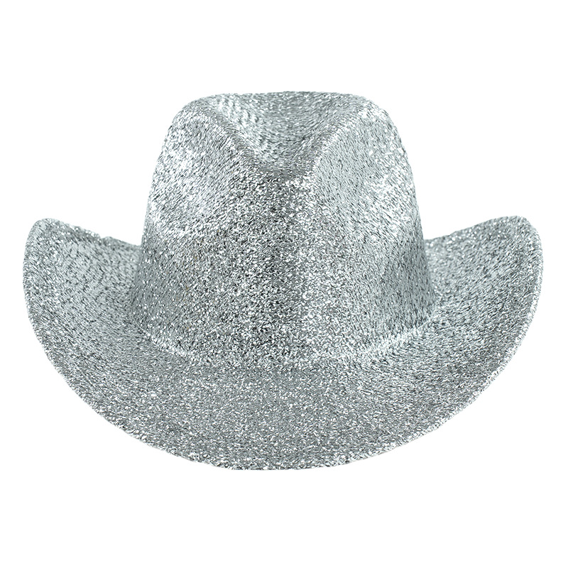 Europa y los Estados Unidos multicolor sombrero de vaquero occidental extranjero espectáculo de escenario cool festival de sombrero de jazz