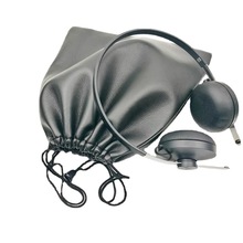 头戴式大耳机收纳袋 pu防摔耳机保护包 外出便携耳机束口袋