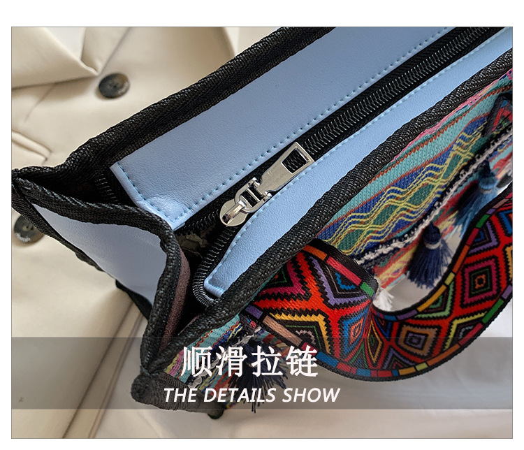 New hand-held fringed shopping bag 2022, fashionable ethnic style, Hong Kong style bucket bag, versatile woven bag for women undefined
