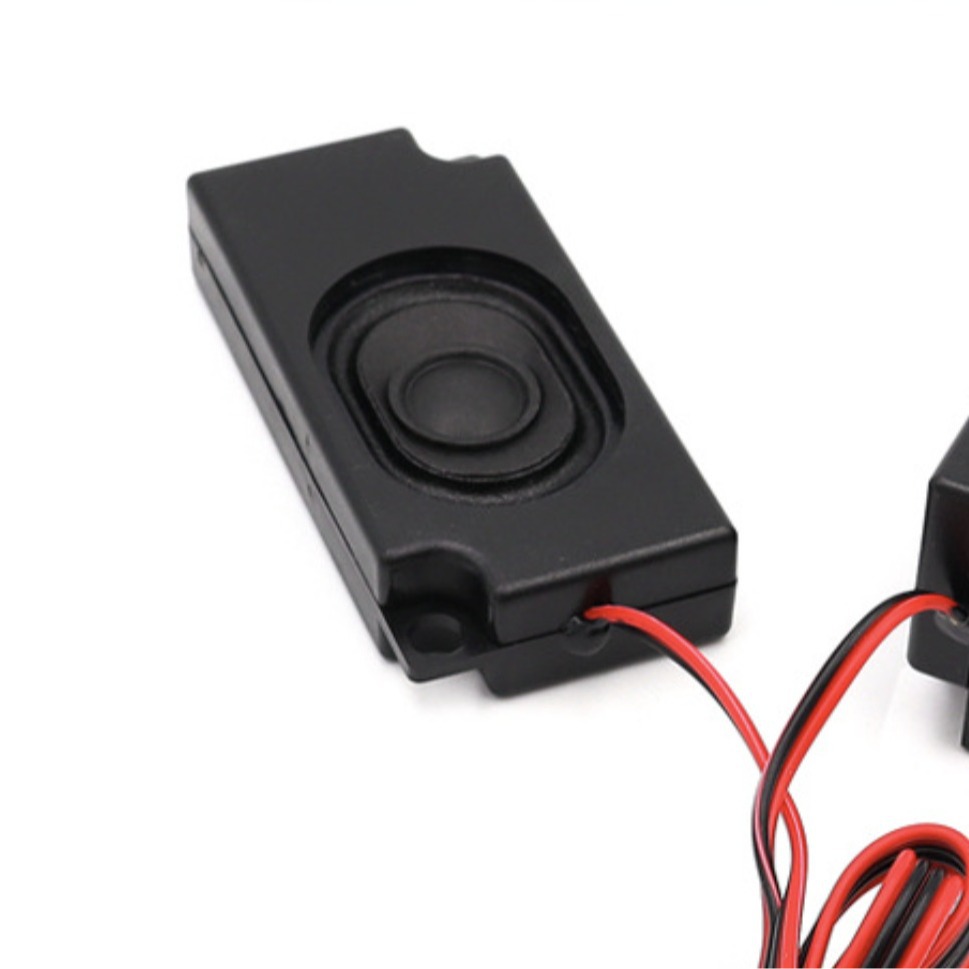 跨境专供广告机多媒体大功率腔体喇叭8R 3W 3070扬声器2P 2.0端子